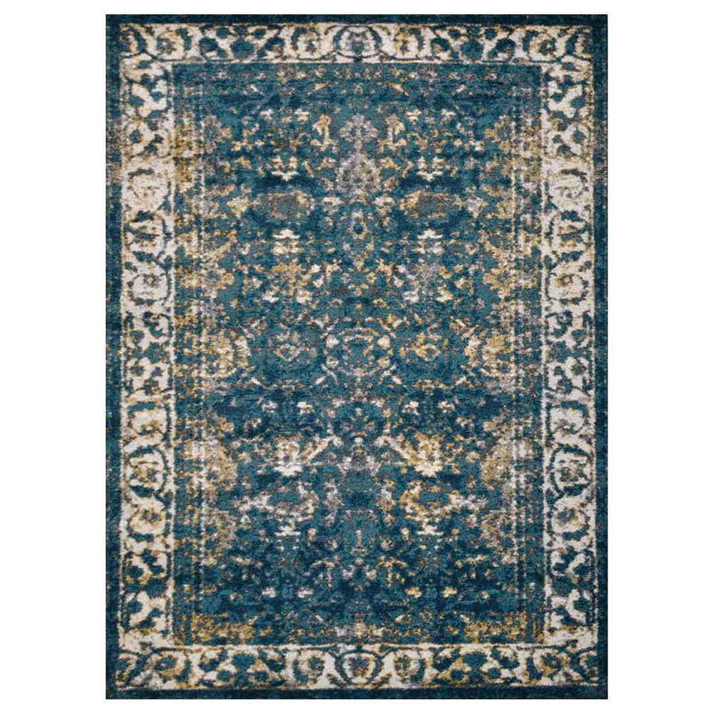 Premium Machine Woven Rug - Soft & Durable Area Rug for Living Room, Bedroom, Office - Non-Slip Home Decor Carpet (5x7 ft, Gray)