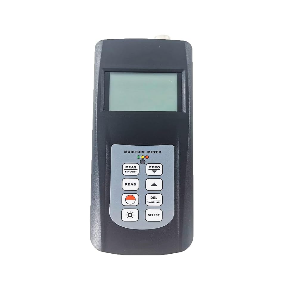 Digital Paper Moisture Meter Tester - 0-80% Humidity Range with 240 Data Storage Capacity | Ideal for Paper Mills, Printing Shops & Archives