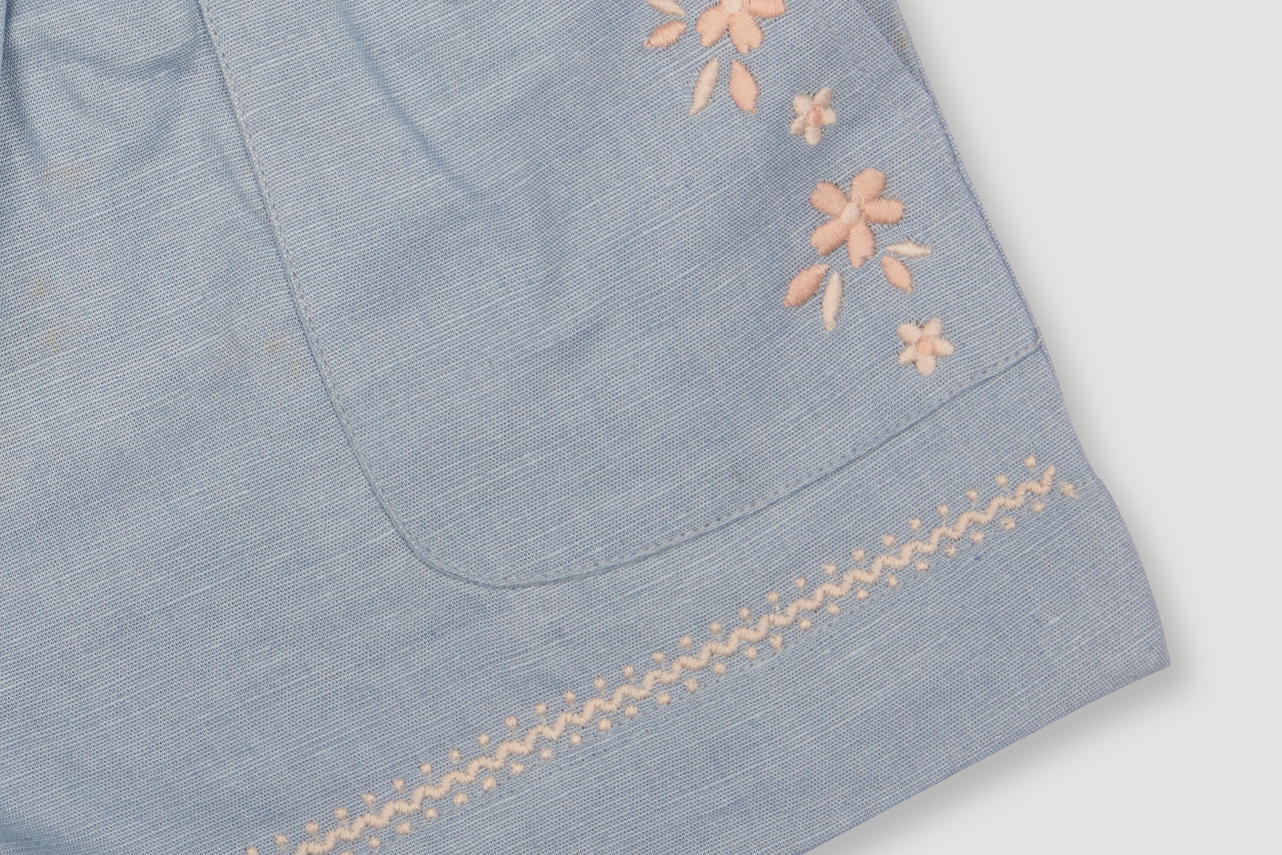 Roman Embroidered Shorts for Women - Stylish Ocean Blue Summer Shorts | Perfect for Beach, Vacation & Casual Wear