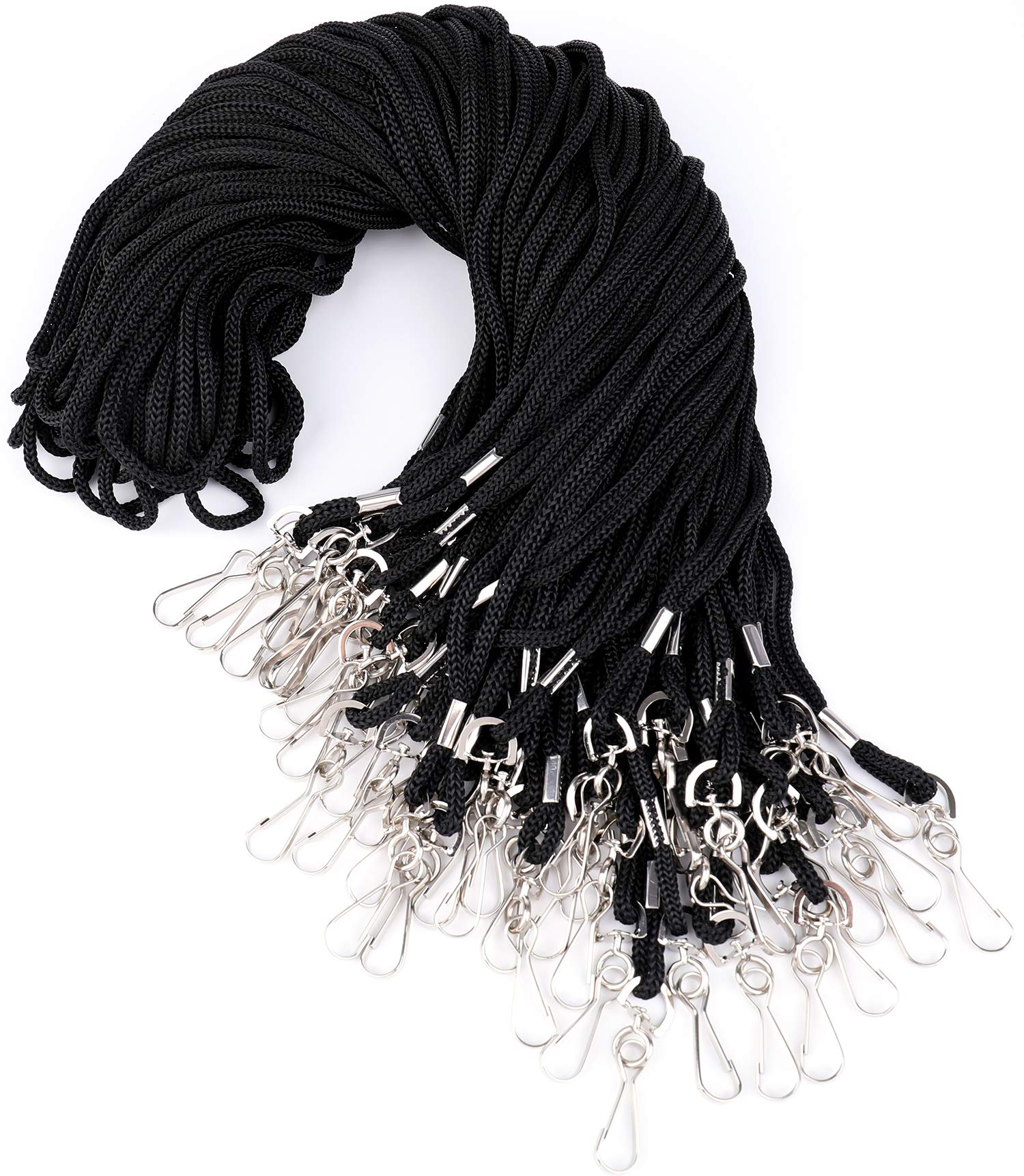 Yesland 150 Pack ID Lanyards with Swivel Hook - for Office, School & Events
