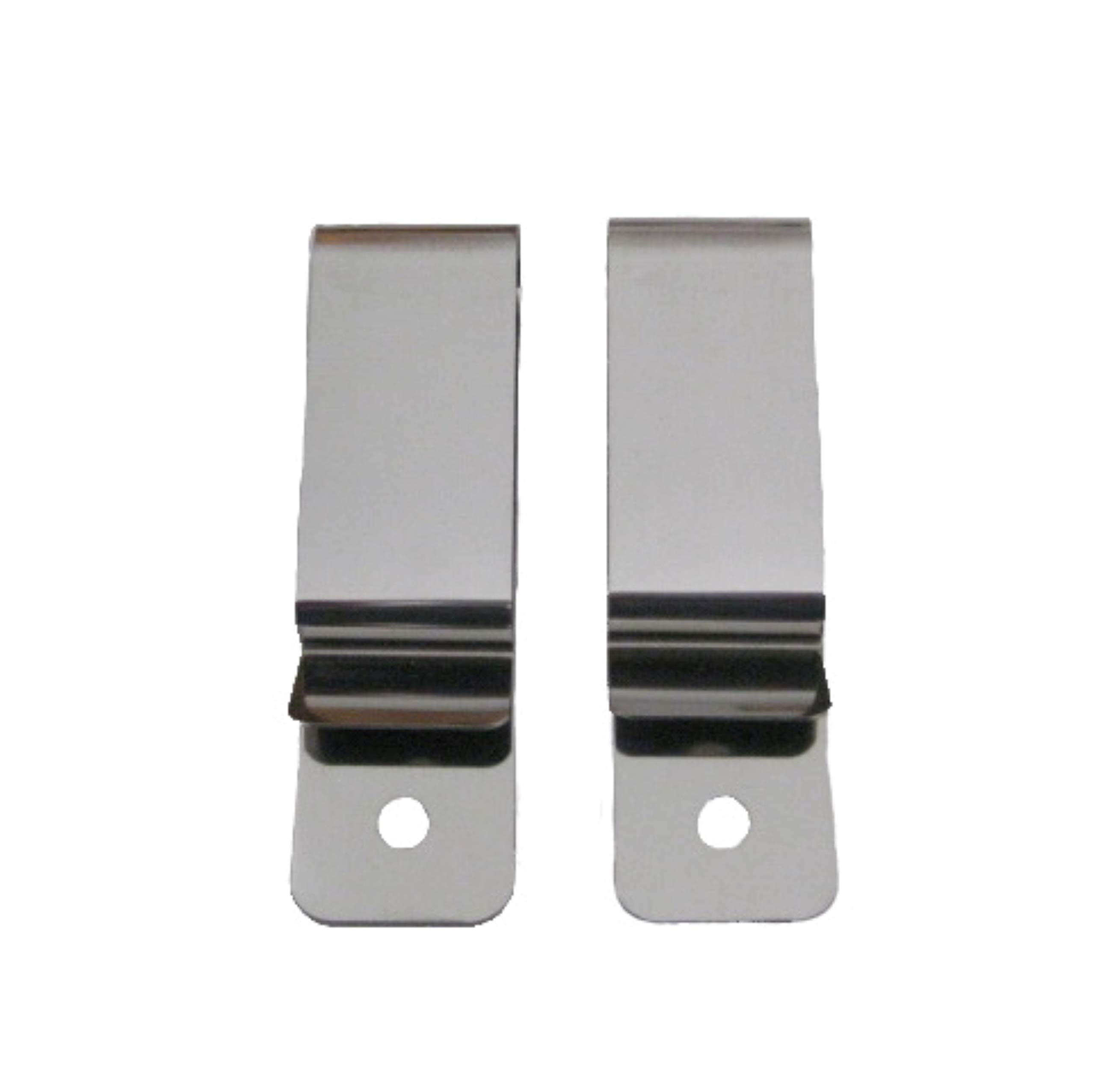 EZ-Xtend Heavy Duty Knife Sheath Clip & DIY Gun Holster Belt Clip - Rustproof Stainless Steel Replacement Clip for Tactical Gear - Perfect for Outdoor Camping, Hunting, and Survival Equipment Accessories