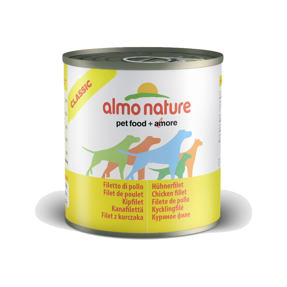 Premium Natural Chicken Fillet Dog Food - Grain-Free, High-Protein Can for Small & Large Breeds - Perfect for Training, Treats & Daily Meals