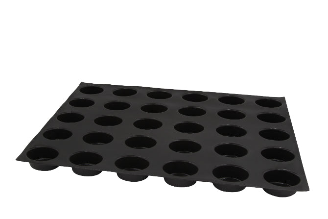 Flexipan Silicone Baking Mold - 30 Oval Forms for Cakes, Muffins & Desserts | Non-Stick & Reusable | Perfect for Home Baking & Professional Pastry Chefs