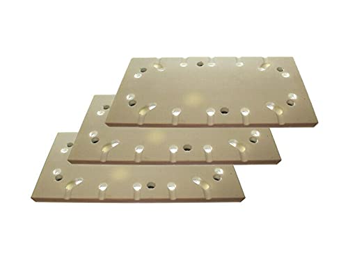 Genuine Bosh OEM Replacement Sander Pads - 3 Pack (2600009026-3PK) for Woodworking, Sanding, and DIY Projects