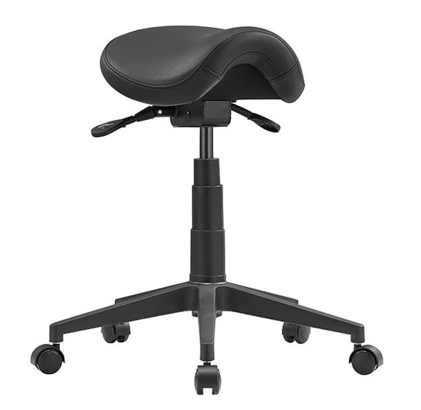 Ergonomic CAD Saddle Stool for Office & Gaming - Adjustable Height & Swivel Seat for Comfortable Long-Hour Sitting - Perfect for Designers, Architects & PC Gamers
