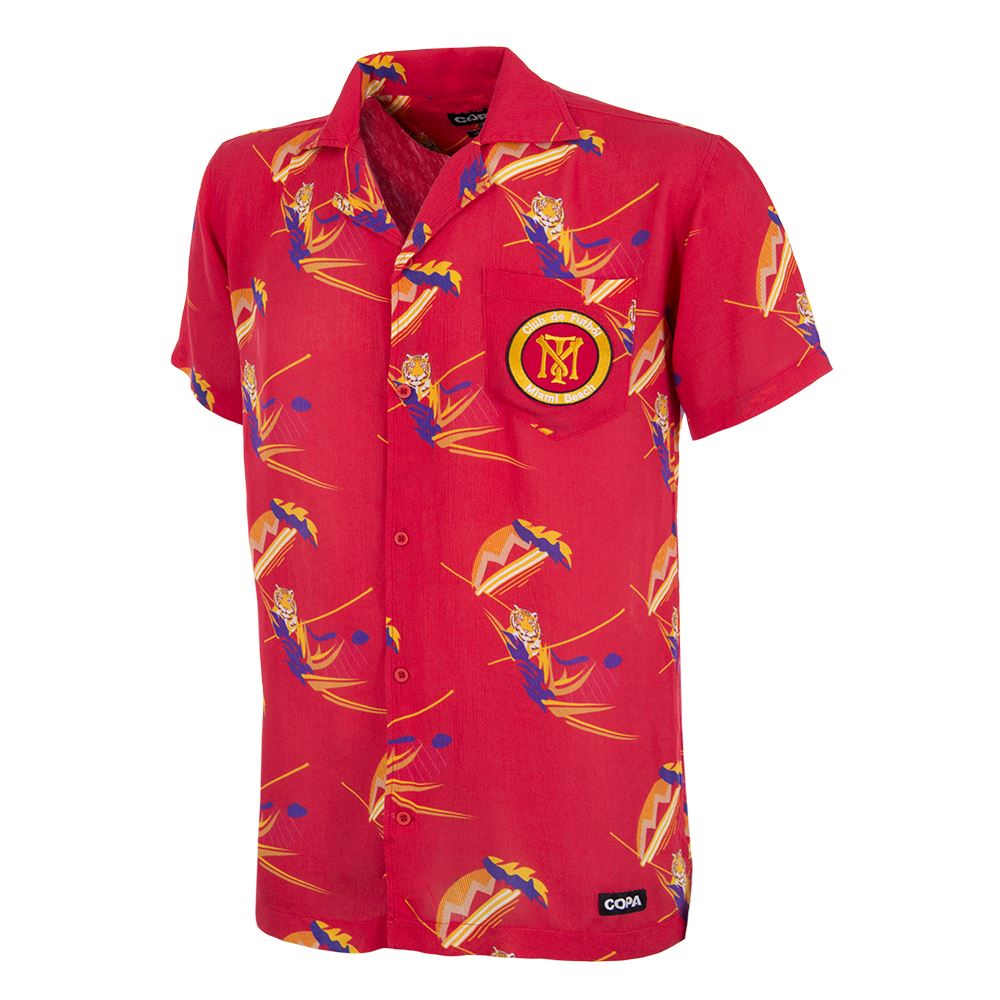 COPA Football Montana Camp Collar Shirt - Men's Casual Short Sleeve Button Up Shirt for Summer, Beach, and Outdoor Activities