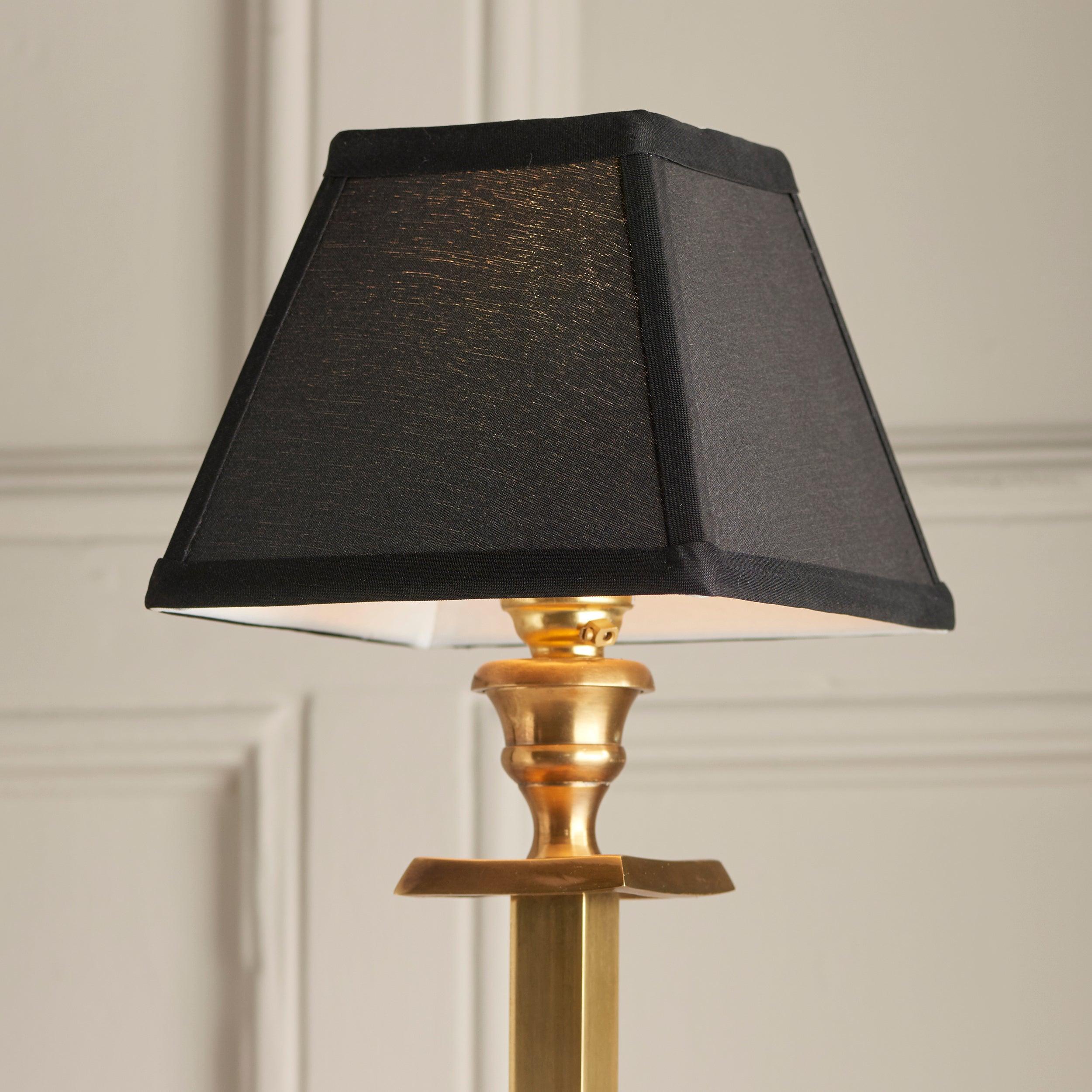 Wellesley Solid Brass Table Lamp Base - Elegant & Durable Base Only for Home Office Decor - Perfect for Living Room, Bedroom, or Study Lighting Upgrade