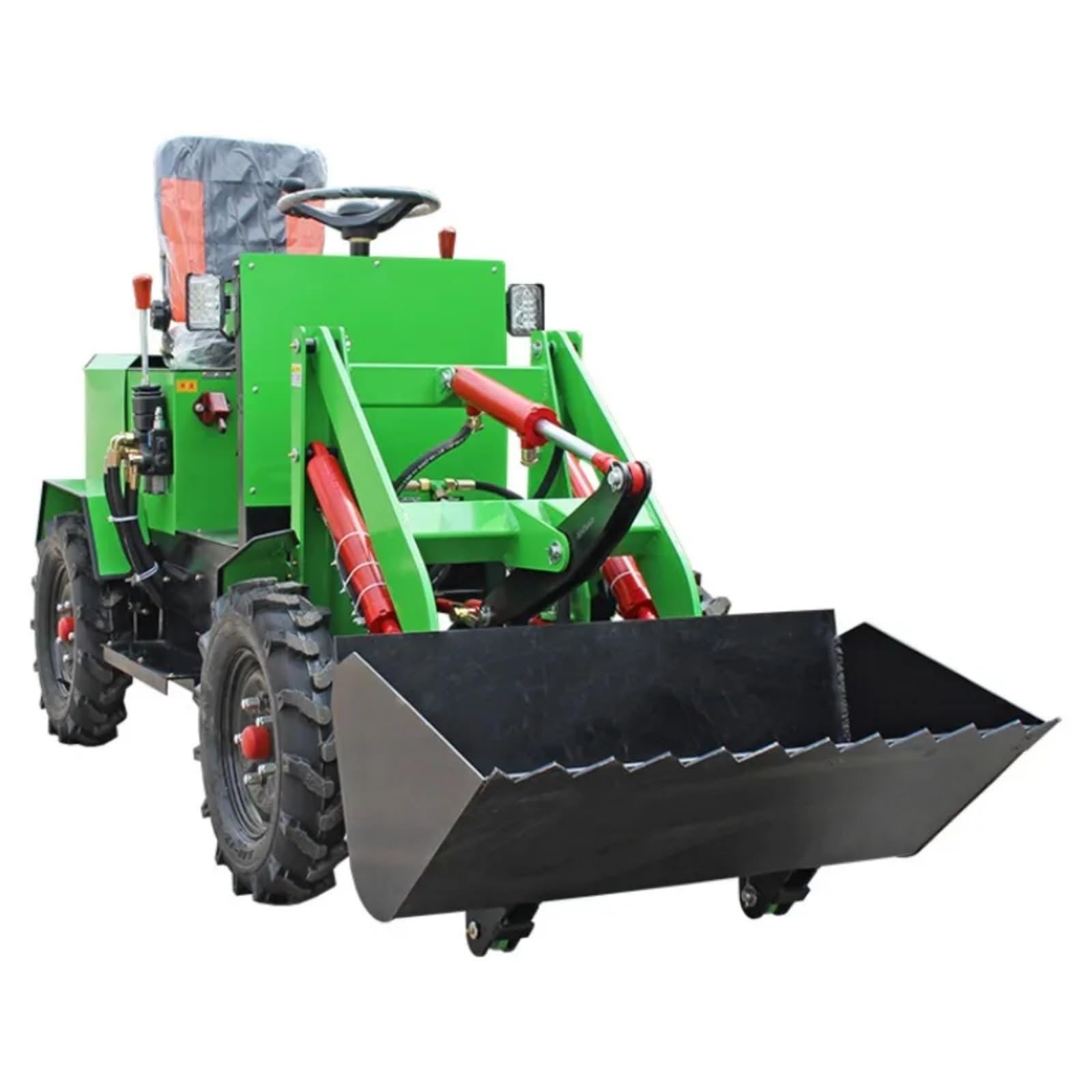 Best Hydraulic Mini Front Loader & Backhoe - Compact Shovel Loader & Wheel Excavator for Small Construction | Affordable Mini Backhoe Loader with Great Price | Ideal for Landscaping, Digging, Farm Work & DIY Home Projects | Heavy Duty Small Construction Equipment | Perfect for Yard Work, Trenching, Snow Removal & Agricultural Tasks