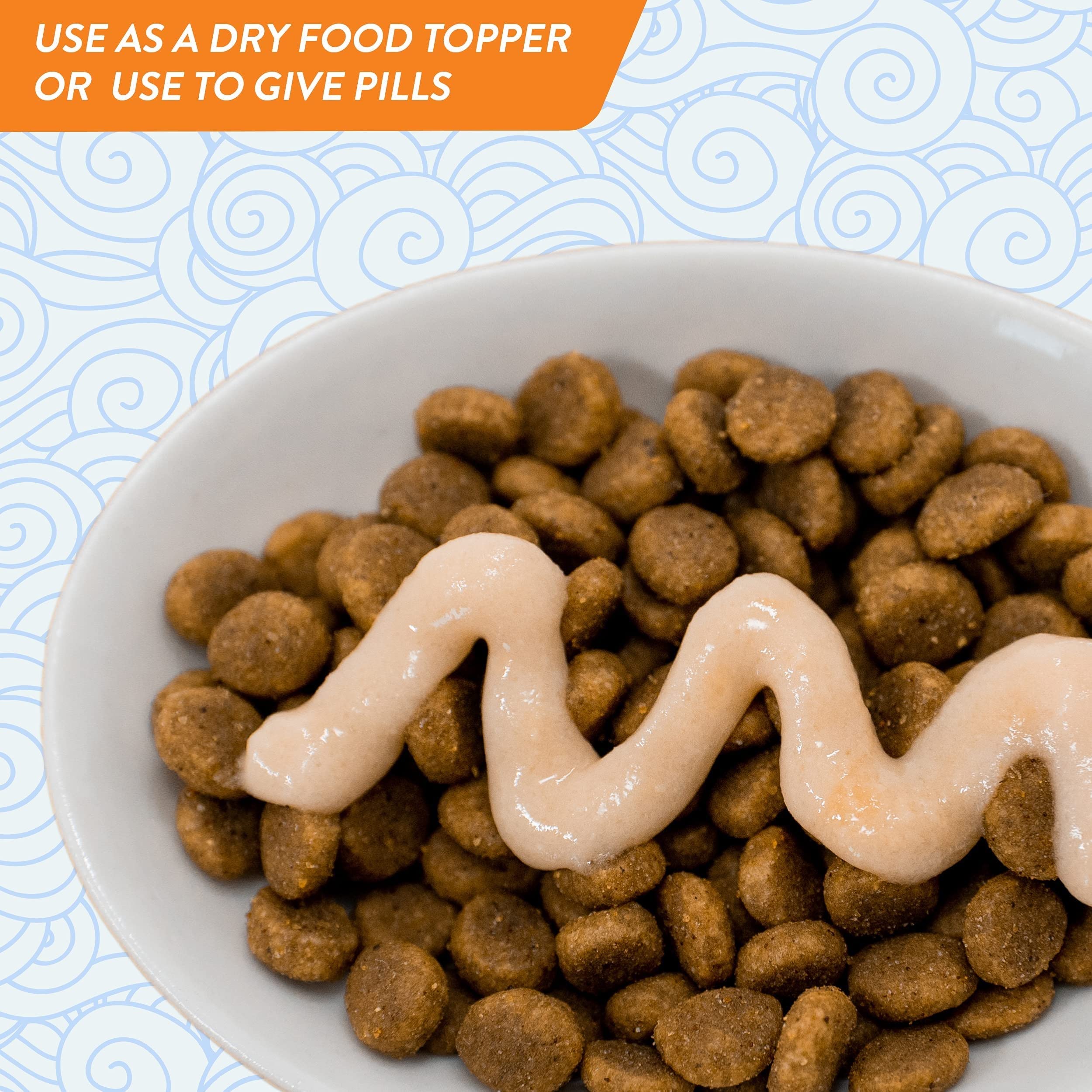 INABA Churu Lickable Purée Natural Cat Treats - Tuna Flavor (4 Tubes) | Grain-Free Wet Cat Snacks for Hydration & Training | Perfect for Picky Eaters & Senior Cats