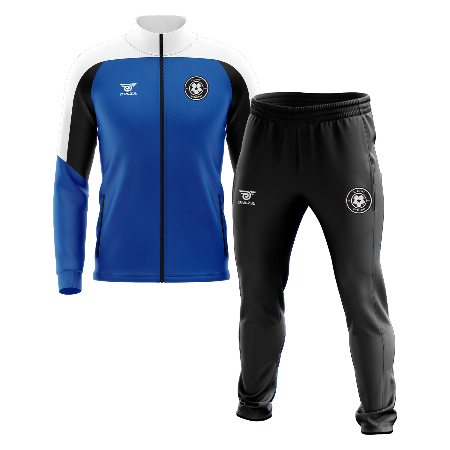 Allegiant FC Tracksuit Kit Legacy - Men's Soccer Training Suit with Moisture-Wicking Fabric for Football Practice, Gym Workouts & Casual Streetwear