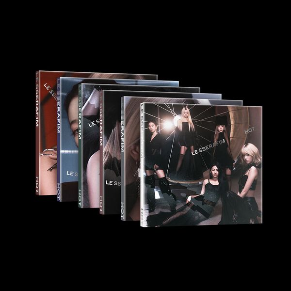LE SSERAFIM 5th Mini Album 'HOT' Compact Edition - K-Pop Music CD for Fans, Collectors & Gift Giving - Perfect for Home Listening, Car Rides & K-Pop Parties