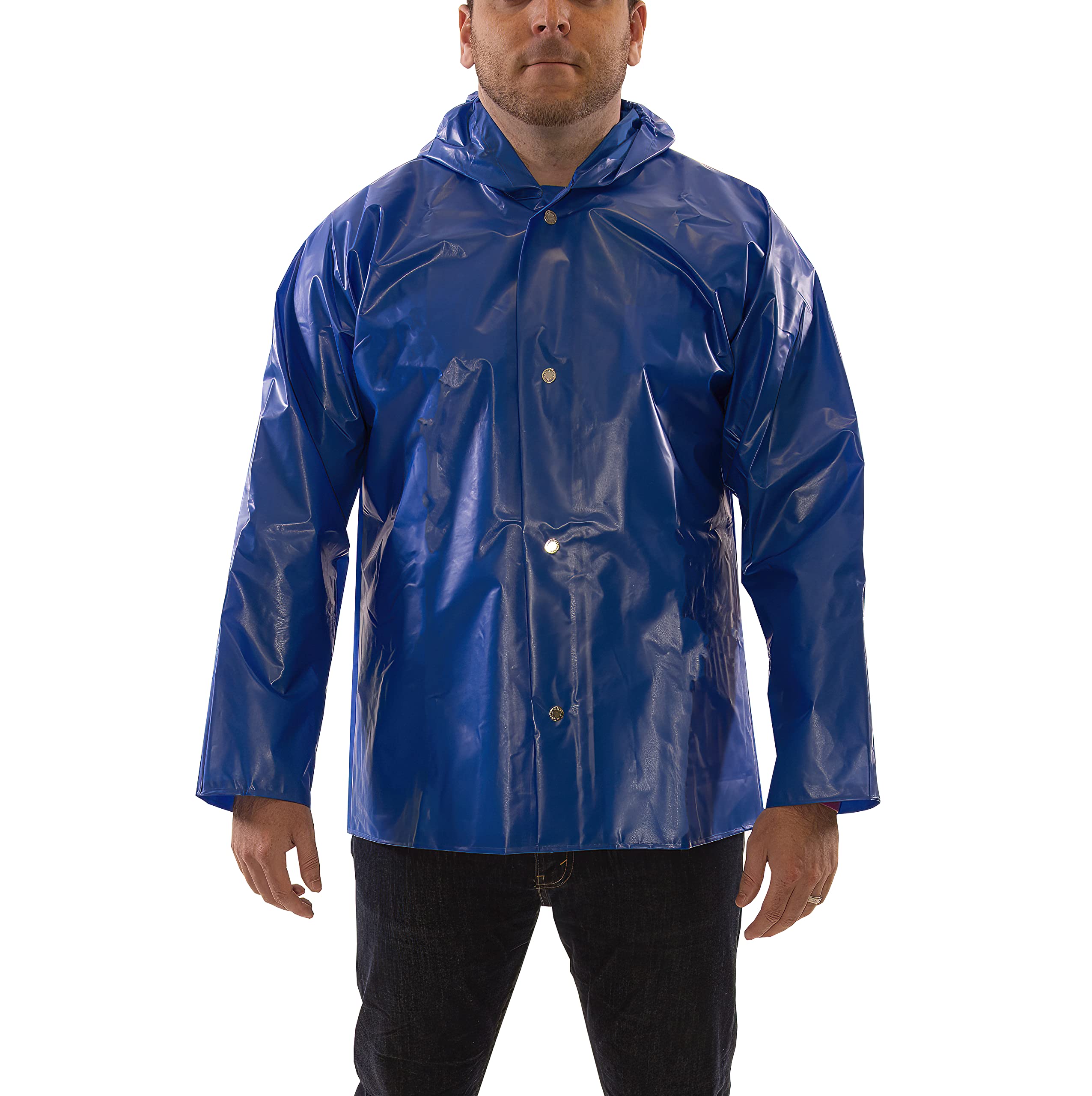 Tingley Standard Iron Eagle Waterproof Work Jacket for Men & Women - Heavy Duty Rain Coat for Construction, Fishing & Outdoor Activities