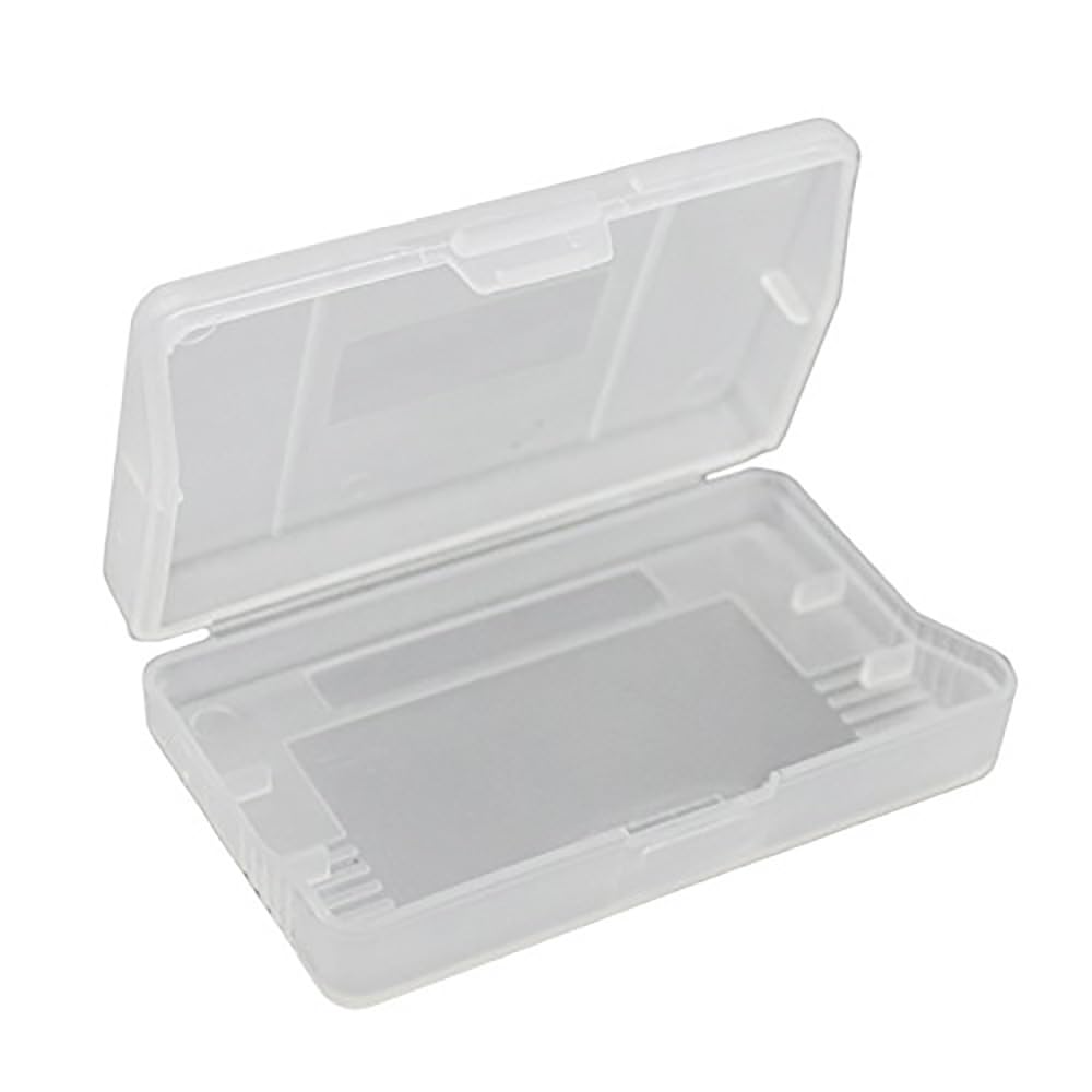 Clear Plastic Dust Cover Storage Case for Gameboy Advance SP, GBA SP, GBM - 10 Pack | Protective Game Card Cartridge Holder | Perfect for Organizing and Preserving Your Retro Gaming Collection