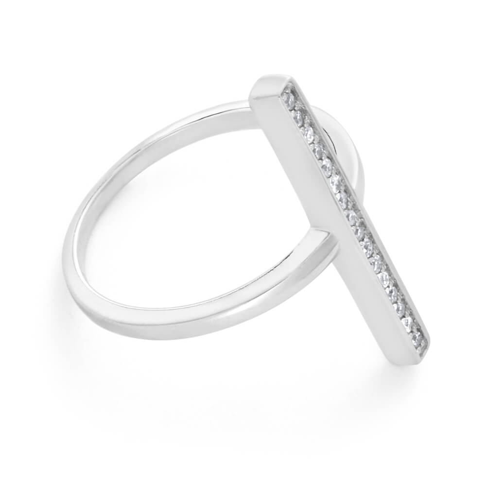 9ct White Gold Diamond Ring Set with 16 Brilliant Cut Diamonds - Perfect for Engagement, Wedding & Anniversary Gifts