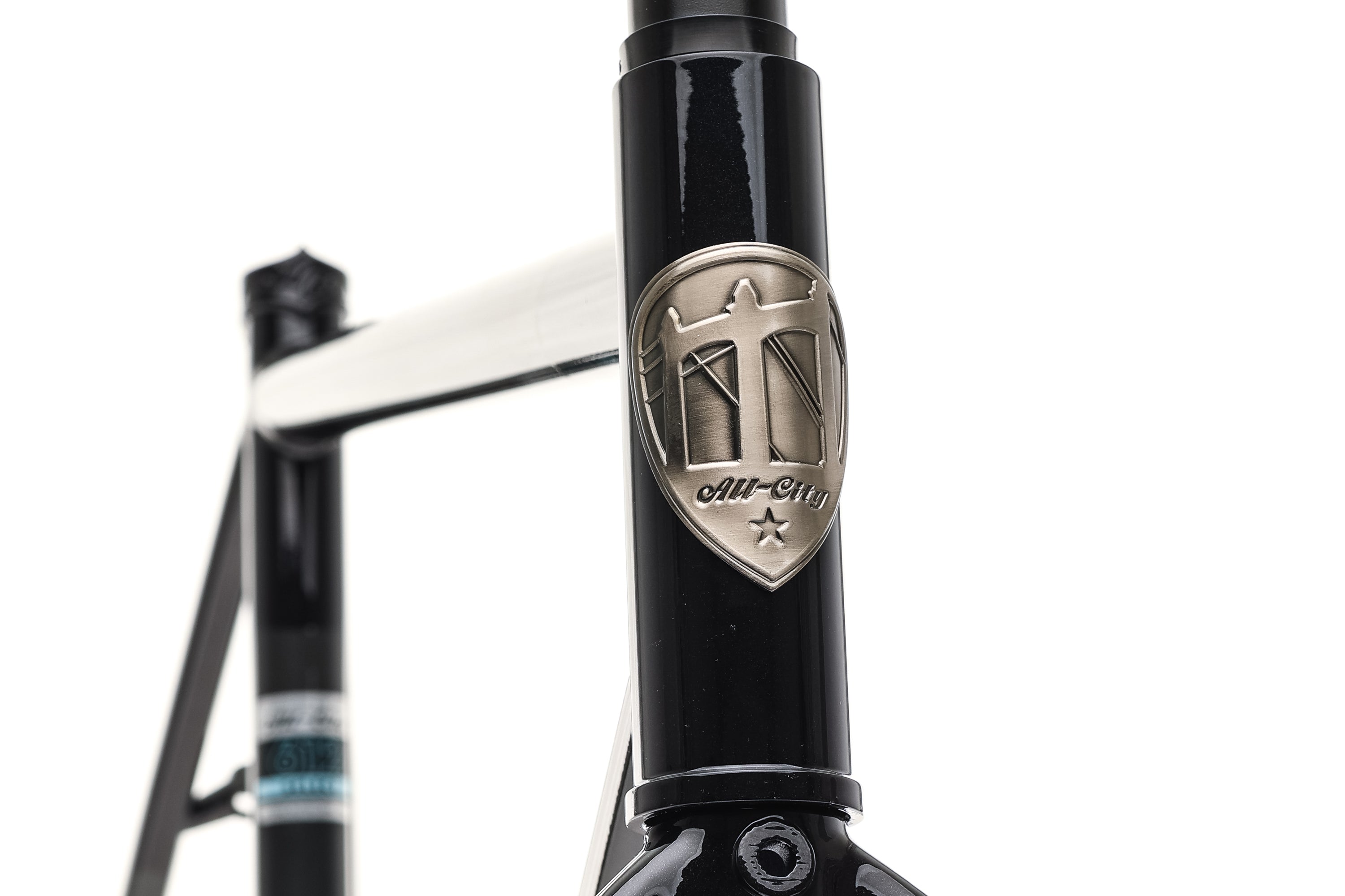 All City Big Block 700c Steel Frameset - Night Sky / Smoke - Perfect for Urban Commuting & Road Cycling