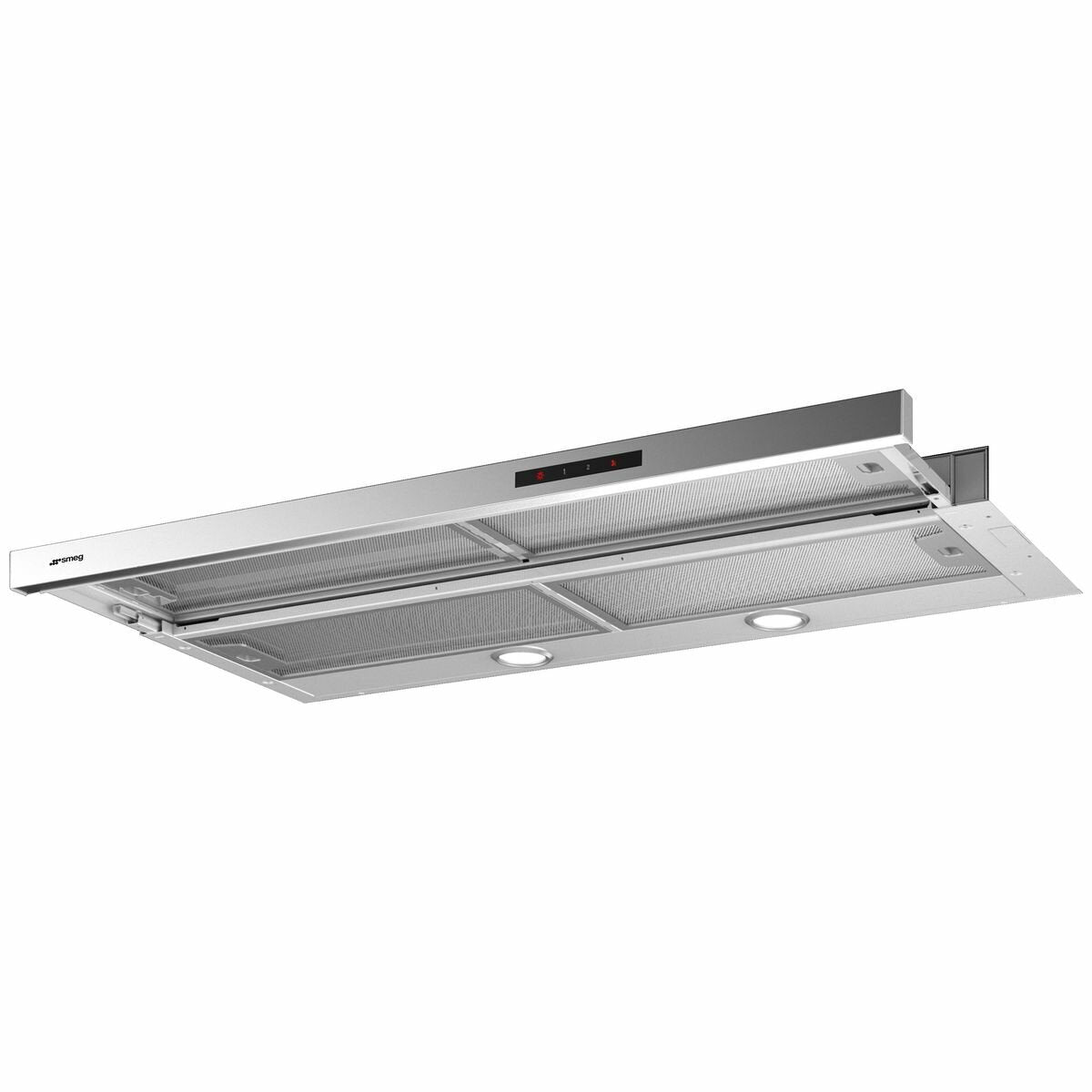 Smeg STH950X 90cm Stainless Steel Telescopic Slide-Out Range Hood - Powerful Kitchen Ventilation for Gas Stoves & Cooking Areas - Perfect for Modern Homes & Open-Concept Kitchens