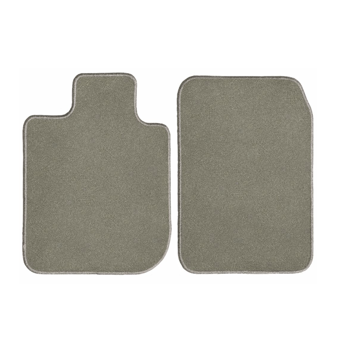 GG Bailey D50990-F1A-GY Custom Fit Car Floor Mats for Front Seats - Grey | All-Weather Protection & Easy Cleaning | Perfect for SUVs, Trucks & Sedans