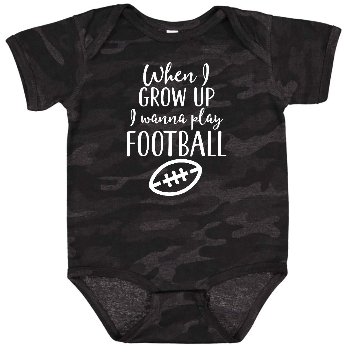 Inktastic Future Football Player Boys Sports Baby Bodysuit - Cute Infant Football Onesie for Toddlers & Newborns - Perfect for Game Day, Sports Parties & Photo Shoots