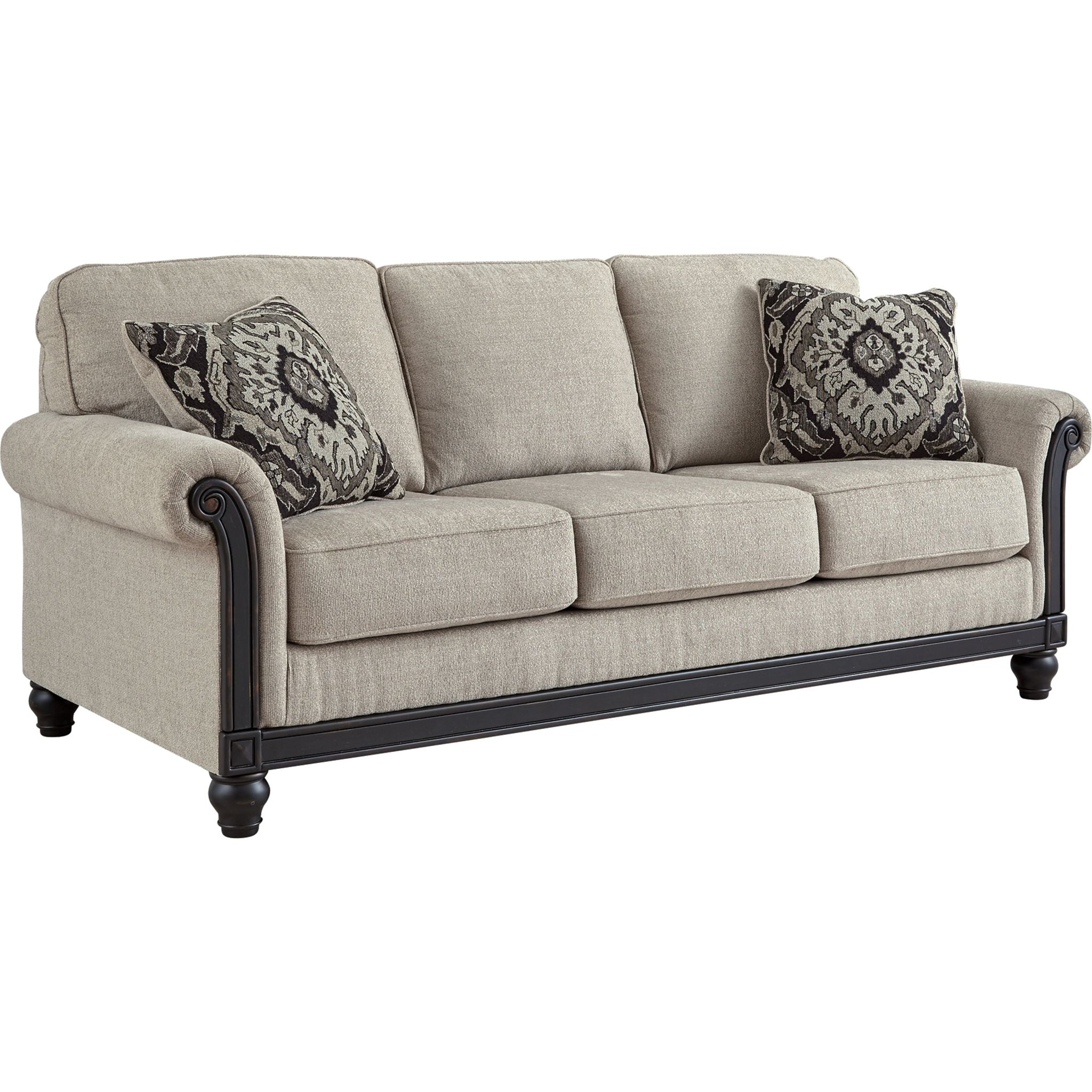 Benbrook Sofa in Ash - Modern Comfort for Living Room, Lounge & Office - Durable & Stylish Furniture