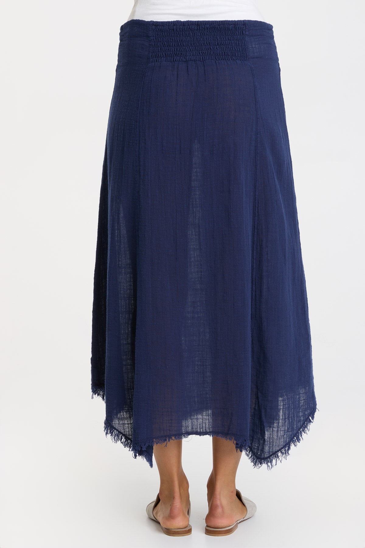Zuri Gauze Skirt for Women - Flowy Boho Maxi Skirt with Elastic Waist | Perfect for Beach, Vacation & Summer Outfits