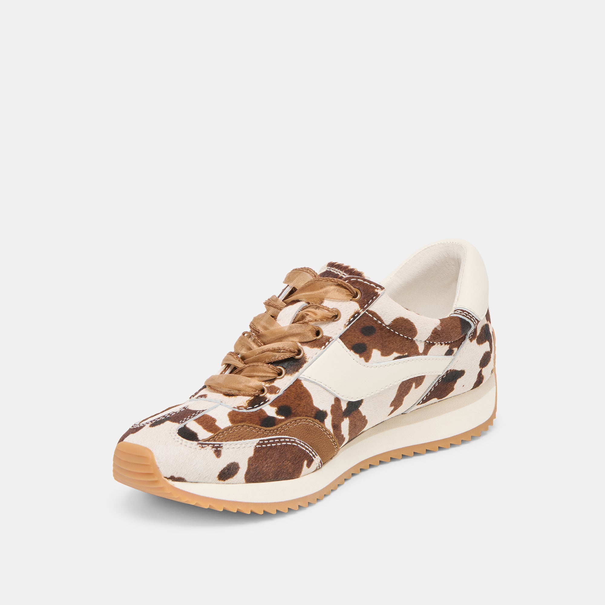 B.NTCD SNEAKERS COCOA TAURUS CALF HAIR - Stylish Women's Loafers for Casual Wear, Office & Date Night | Comfortable Slip-On Shoes with Premium Calf Hair Design