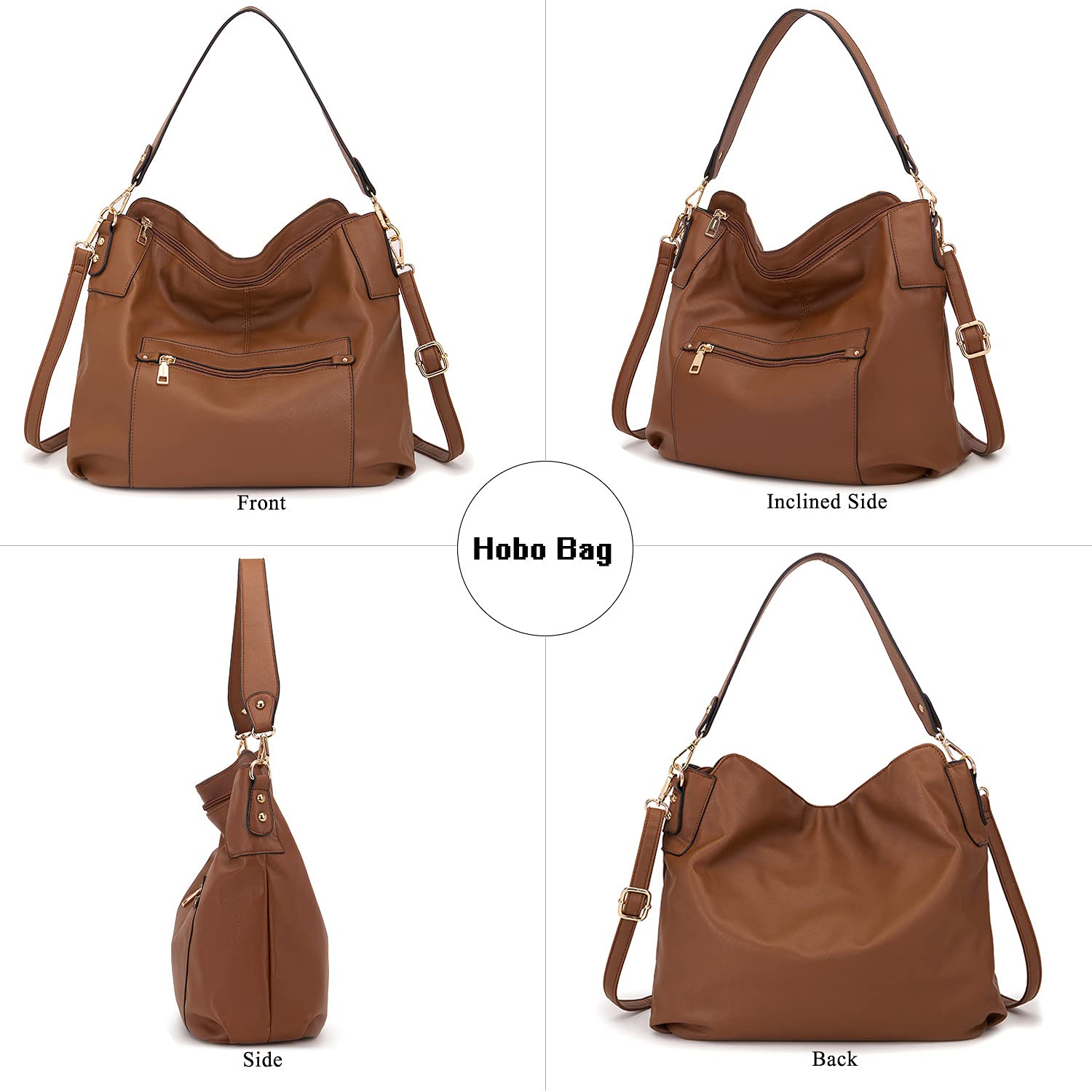 Stylish Large Crossbody Bags for Women - Fashion Shoulder Handbag Purse with Wallet Set, Tote & Hobo Purses | Perfect for Work, Travel & Everyday Use