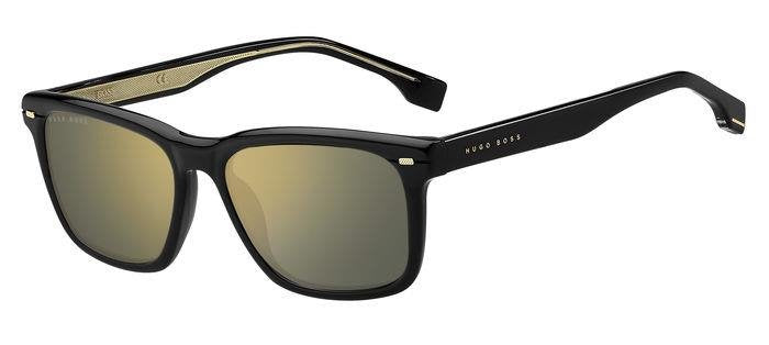 807-BLACK/CW - BLACK - GREEN GOLD MIRROR