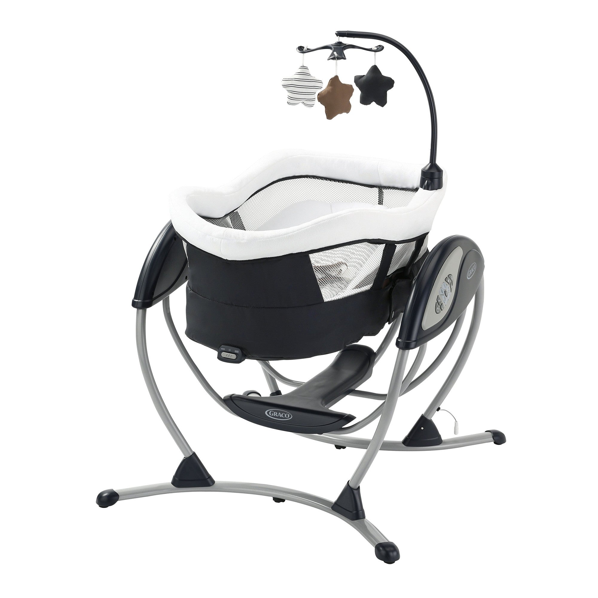 Graco DuoGlider Gliding Swing - Baby Swing and Rocker with Soothing Motion, 2-Speed Settings, and Removable Seat - Perfect for Nursery, Living Room, and Travel Use