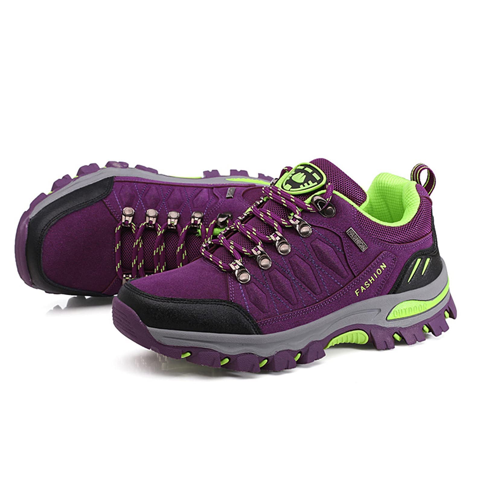 BORAMAX Women's Waterproof Hiking Sneakers - Lightweight Outdoor Climbing & Trekking Shoes for Trail Running, Walking & Adventure Travel - Perfect for Hiking, Camping and Mountain Climbing