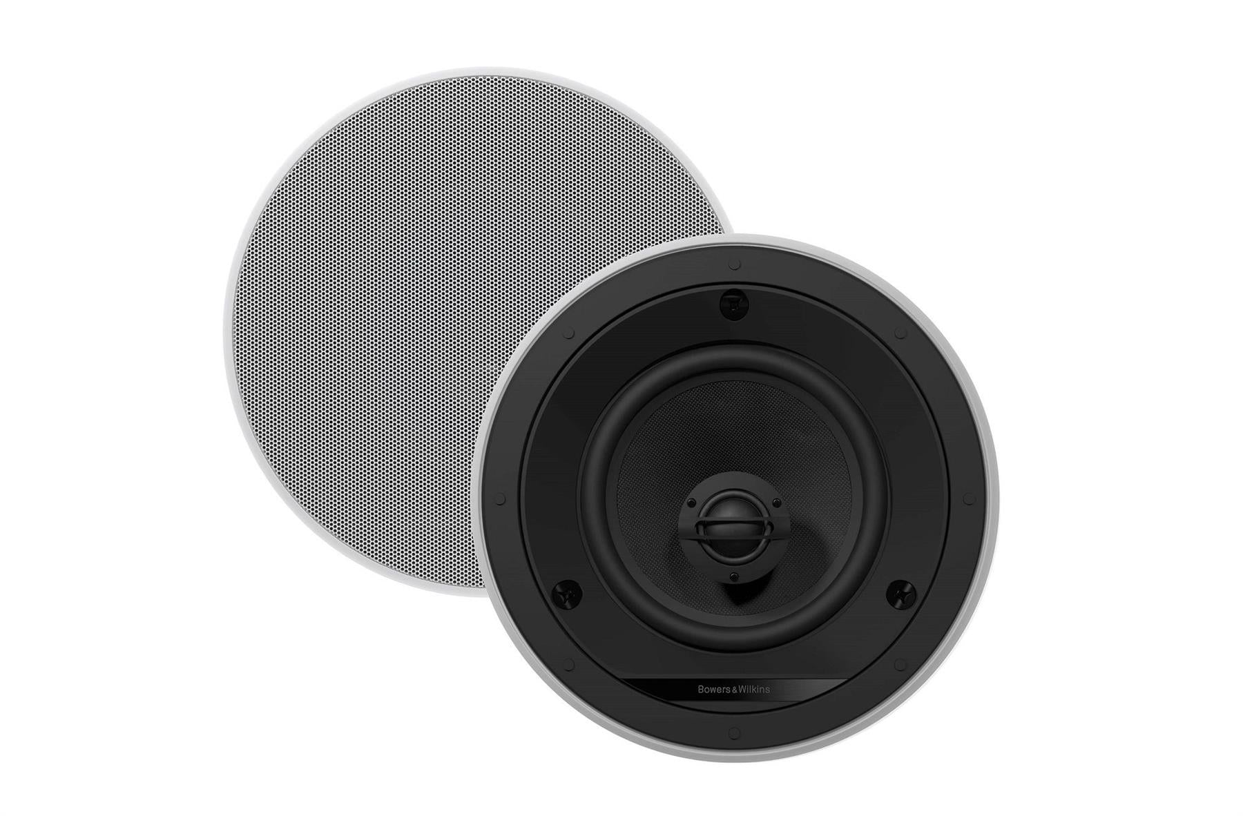Bowers & Wilkins CCM663RD Premium In-Ceiling Speakers (Pair) - High-Quality Sound for Home Theater & Multi-Room Audio Systems