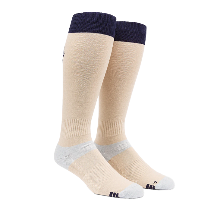 Volcom Synth Sock - Comfortable & Durable Khaki Crew Socks for Men & Women - Perfect for Hiking, Running & Everyday Wear