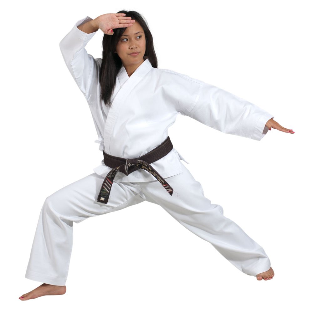 Premium Medium Weight White Karate Uniform - 100% Cotton for Comfort & Durability | Ideal for Training, Competitions & Martial Arts Practice