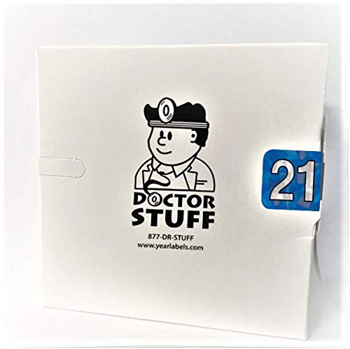 Holographic Doctor Stickers - 500/Roll, 3/4