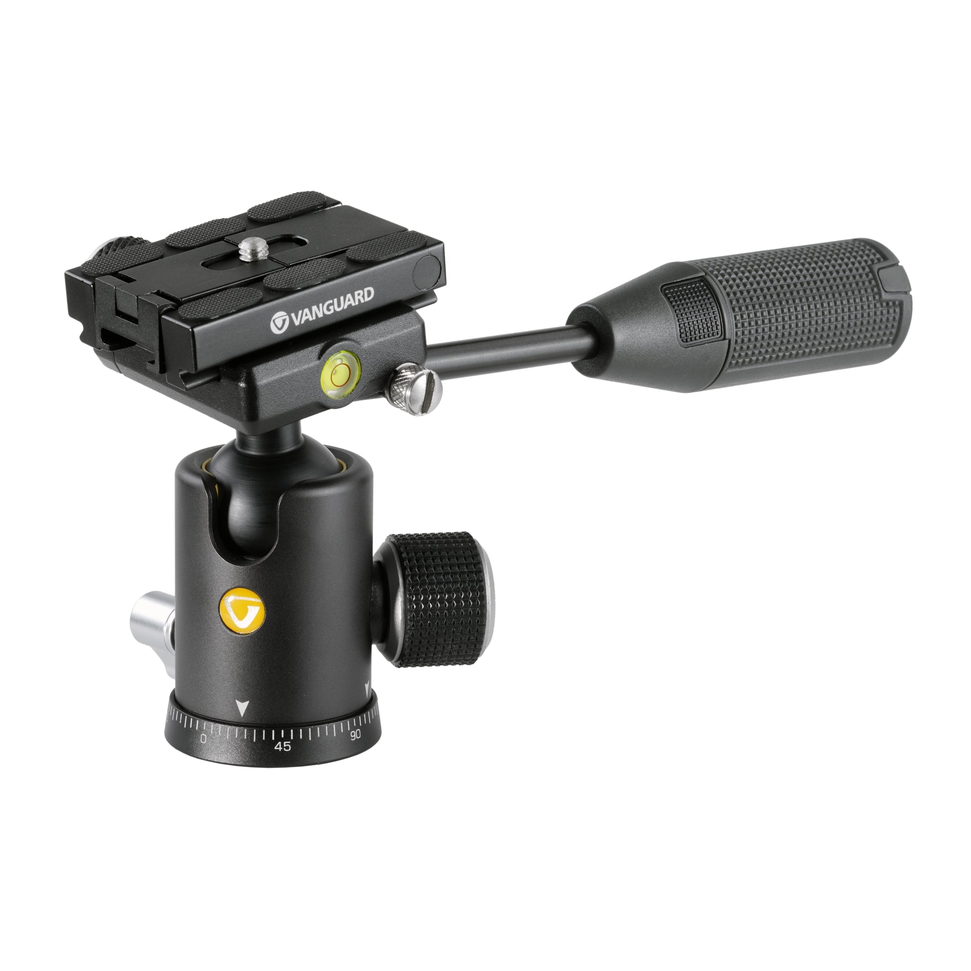 VEO BP 120T Ball Head with Handle - Professional 360° Rotating Tripod Head for DSLR Cameras, Smartphones & Action Cameras - Perfect for Photography, Vlogging & Outdoor Shooting