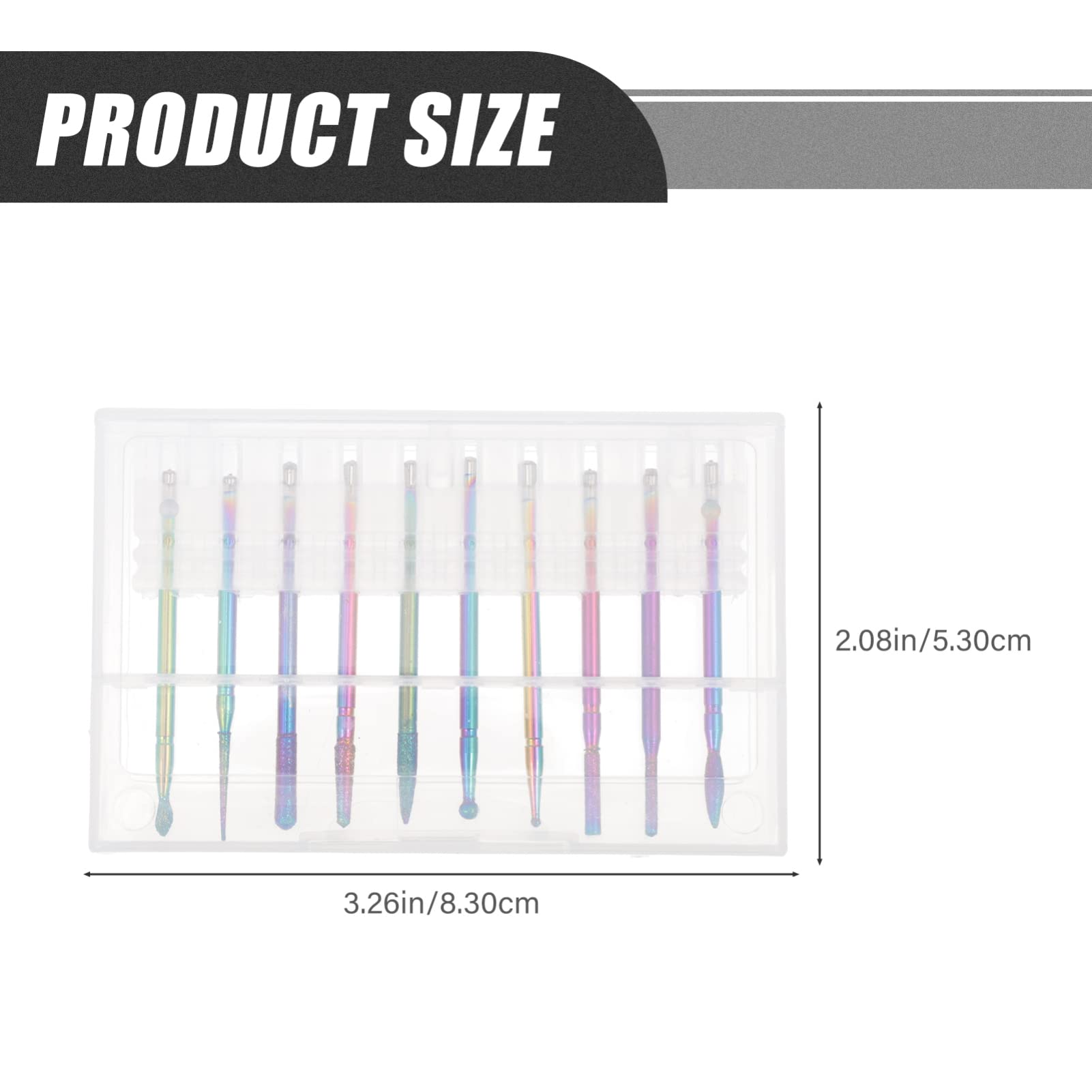 Minkissy Professional Nail Drill Bits Set - 1PC Tungsten Steel Russian Manicure File, Electric Nail Grinder & Polisher for Gel Nails, Pedicure & Acrylic Nails - Perfect for Salon, Home & Professional Nail Care