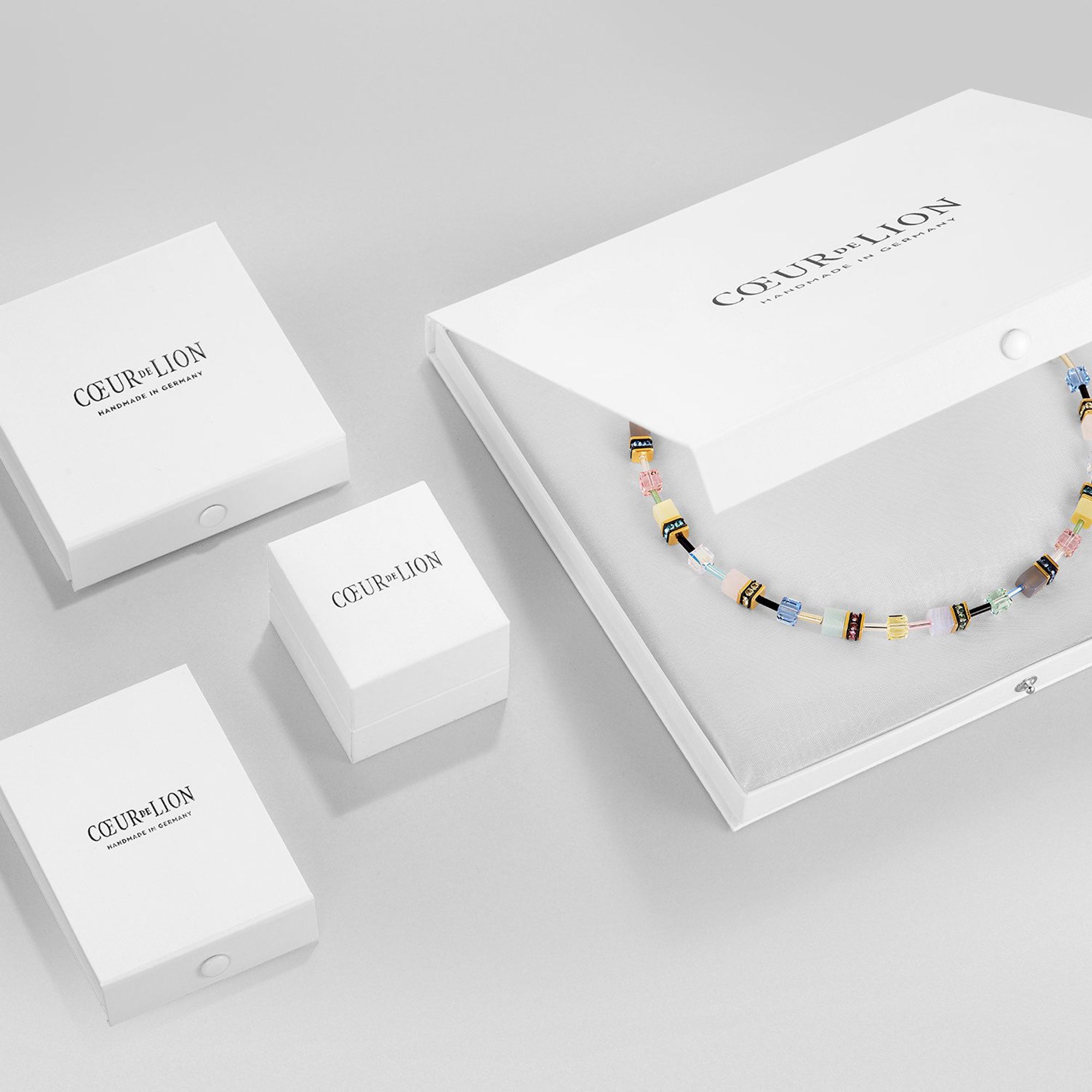 GeoCUBE Candy Necklace for Women - Aqua & Pink Beaded Fashion Jewelry - Perfect for Parties, Gifts, and Everyday Wear