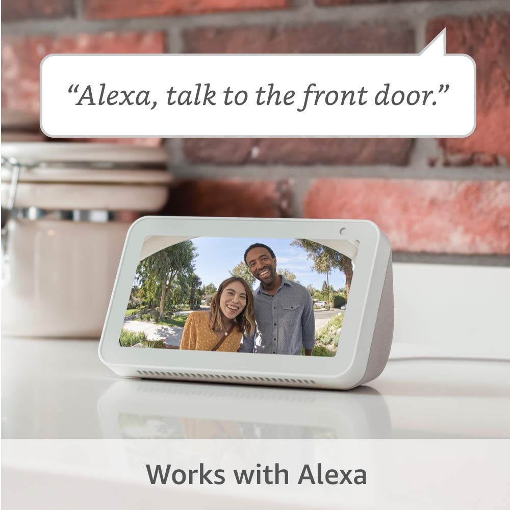 Ring Video Doorbell & Indoor Cam with Alarm Kit - Home Security System