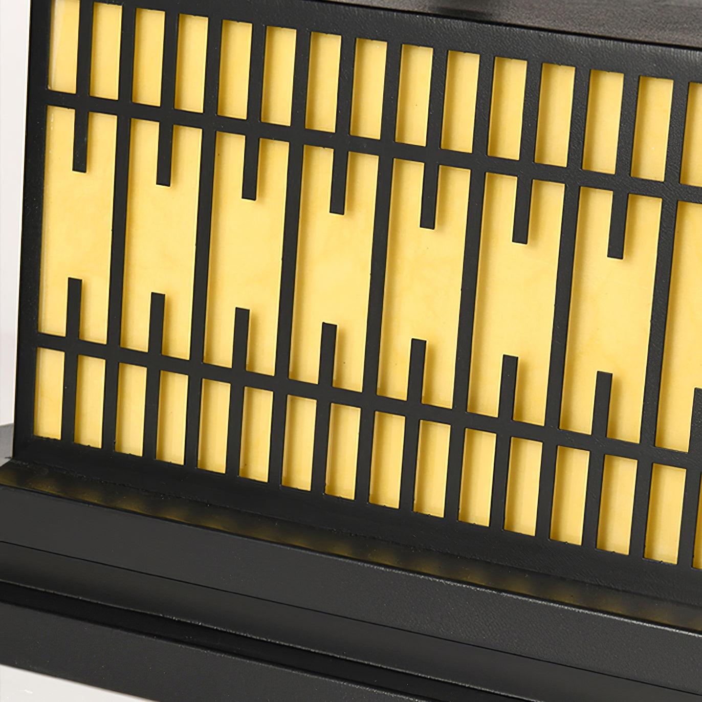 Outdoor Wall Mounted Window Grille Light - Decorative Exterior Lighting for Porch, Patio, and Garden - Weatherproof & Energy Efficient