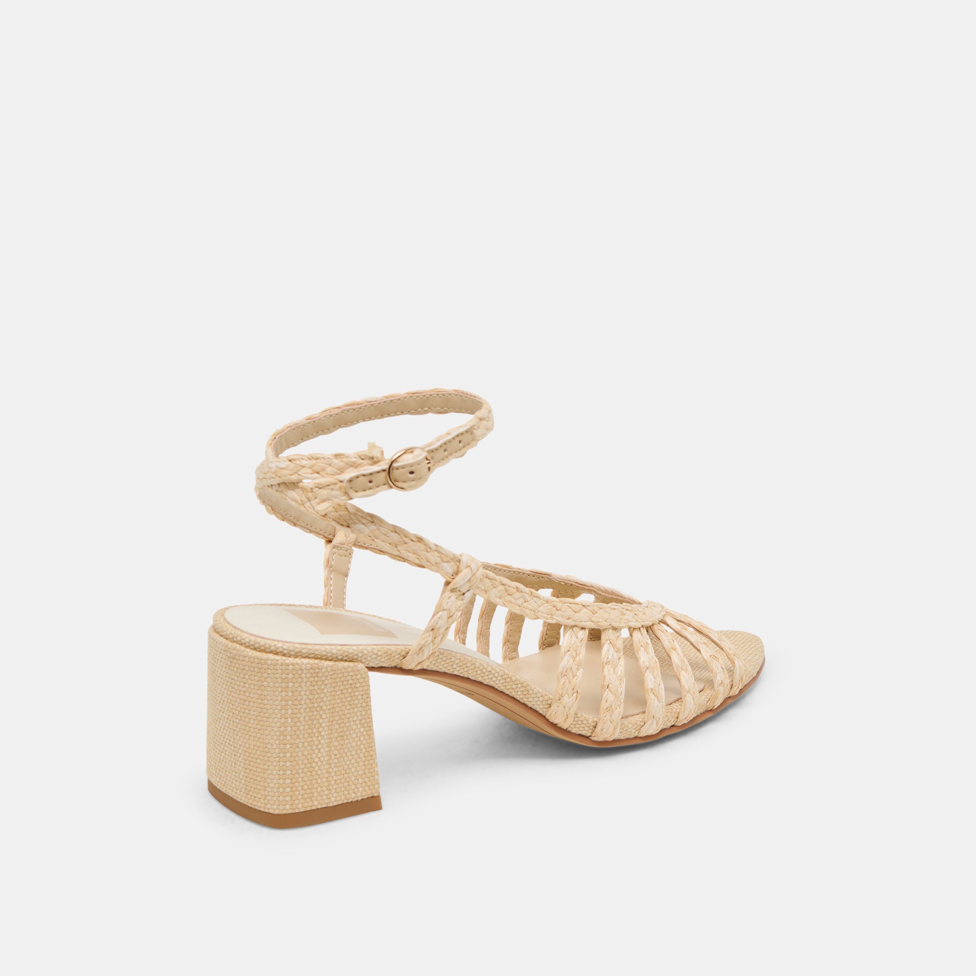 YASMIN Women's Natural Raffia High Heels - Comfortable Summer Wedge Sandals for Beach, Party & Wedding | Stylish & Breathable Design