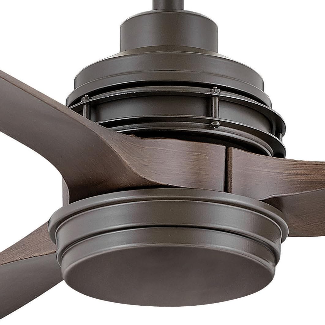Hinkley Fan Light Kit Cover Hover - Metallic Matte Bronze Finish | Ceiling Fan Light Cover Replacement | Perfect for Bedroom, Living Room & Outdoor Spaces
