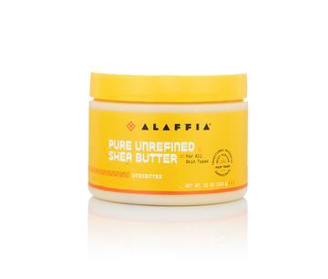 Alaffia Pure Shea Butter - 100% Natural & Unscented for Dry Skin, Hair Care & DIY Beauty Recipes | Perfect for Moisturizing, Stretch Marks & Sensitive Skin