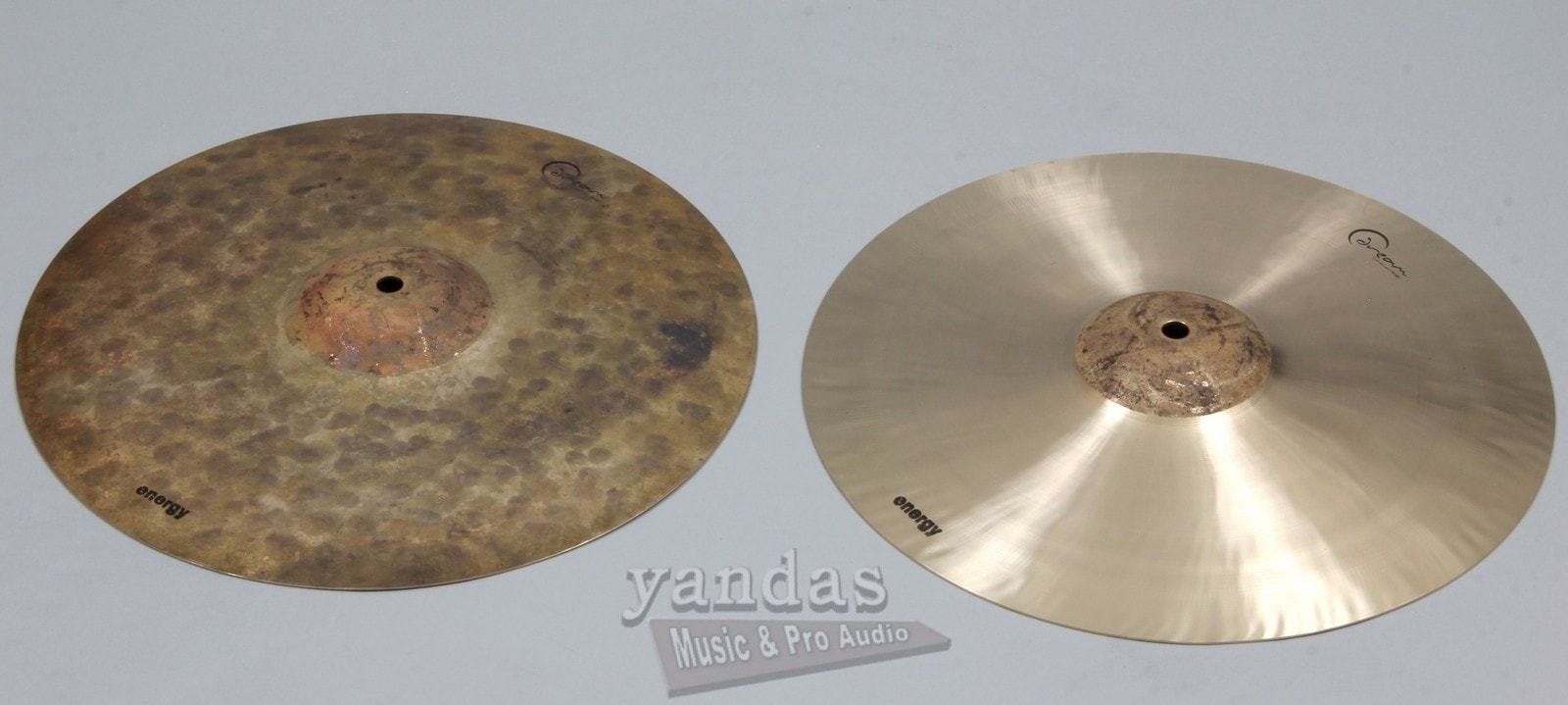 Dream Energy Hi-Hat Cymbals 13 Inch - Professional Grade Brass Cymbals for Drummers | Perfect for Jazz, Rock & Studio Recording