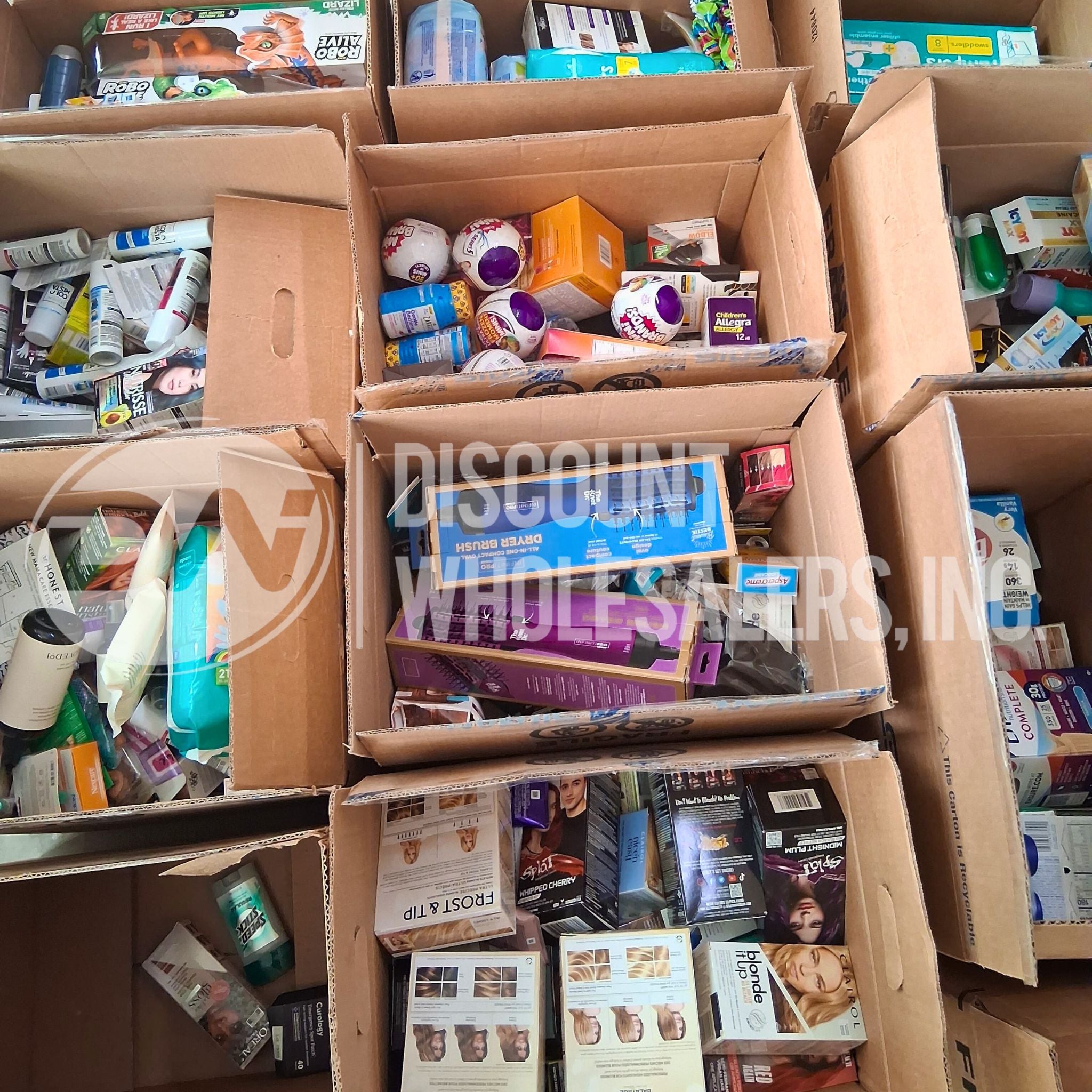 CVS Cosmetic & HBC Bulk Pallet (670 Pcs) - Wholesale Beauty & Personal Care Products for Retail Stores, Salons & Resellers