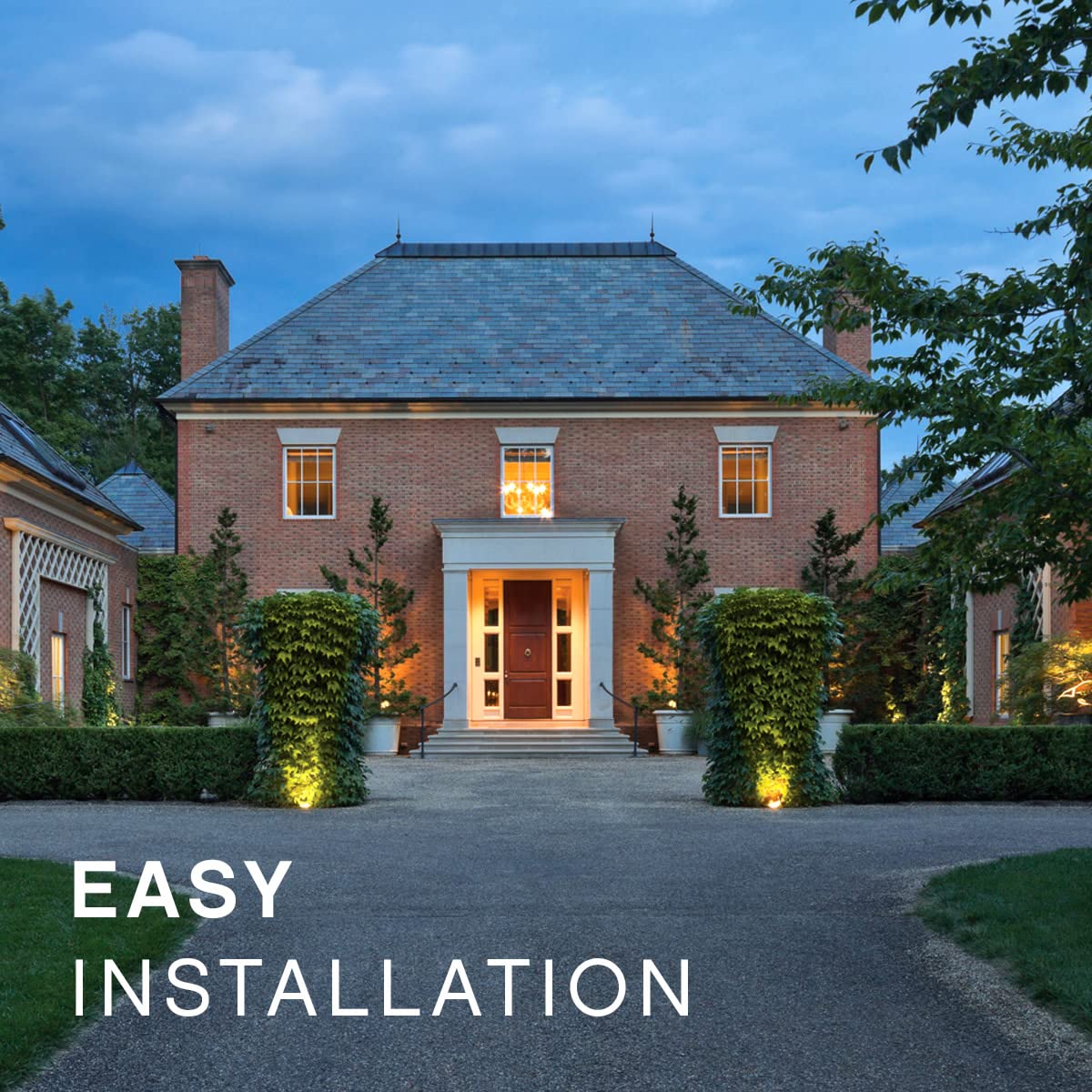 Hinkley Atwater Single Light Medium Wall Mount Outdoor Lantern - Composite Material, Clear Seedy Glass, Anti-Fading - Ash Bronze Finish with Brass Accents | Weatherproof Exterior Lighting for Porch, Patio, Garden & Entryway