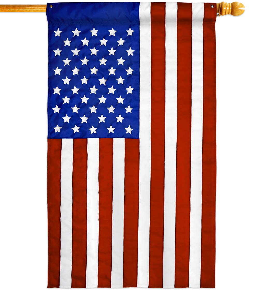 Breeze Decor First Day of School Burlap House Flag - Double-Sided Back to School Banner for Teachers & Students - Made in USA - Perfect for Classroom Decor, Yard Signs, and Teacher Appreciation Gifts