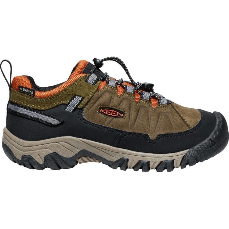 KEEN TARGHEE IV Waterproof Hiking Shoes for Kids - Outdoor Adventure & Trail Walking Footwear for Boys & Girls - Perfect for Camping, Hiking, and Mountain Exploration