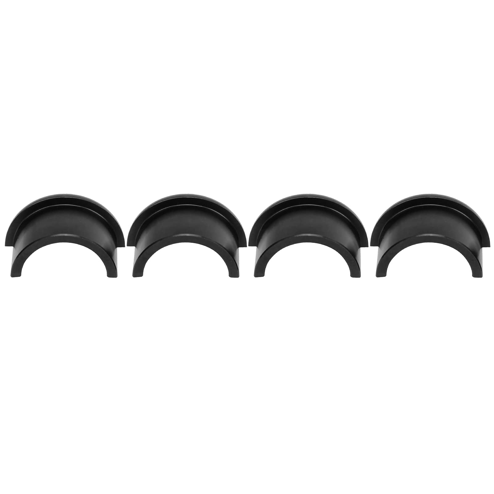 **25.4mm to 31.8mm Bike Handlebar Adapter - Universal Handlebar Shim Spacer for Mountain & Road Bikes - Easy Installation (Black) - Perfect for Upgrading or Repairing Bike Handlebars**