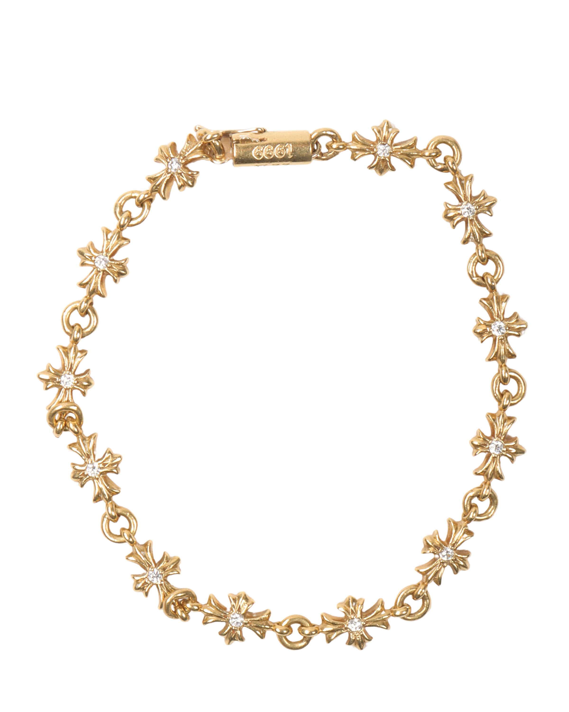 22K Gold & Diamond Tiny E Bracelet for Women - Elegant Minimalist Jewelry Gift for Her - Perfect for Weddings, Anniversaries & Special Occasions
