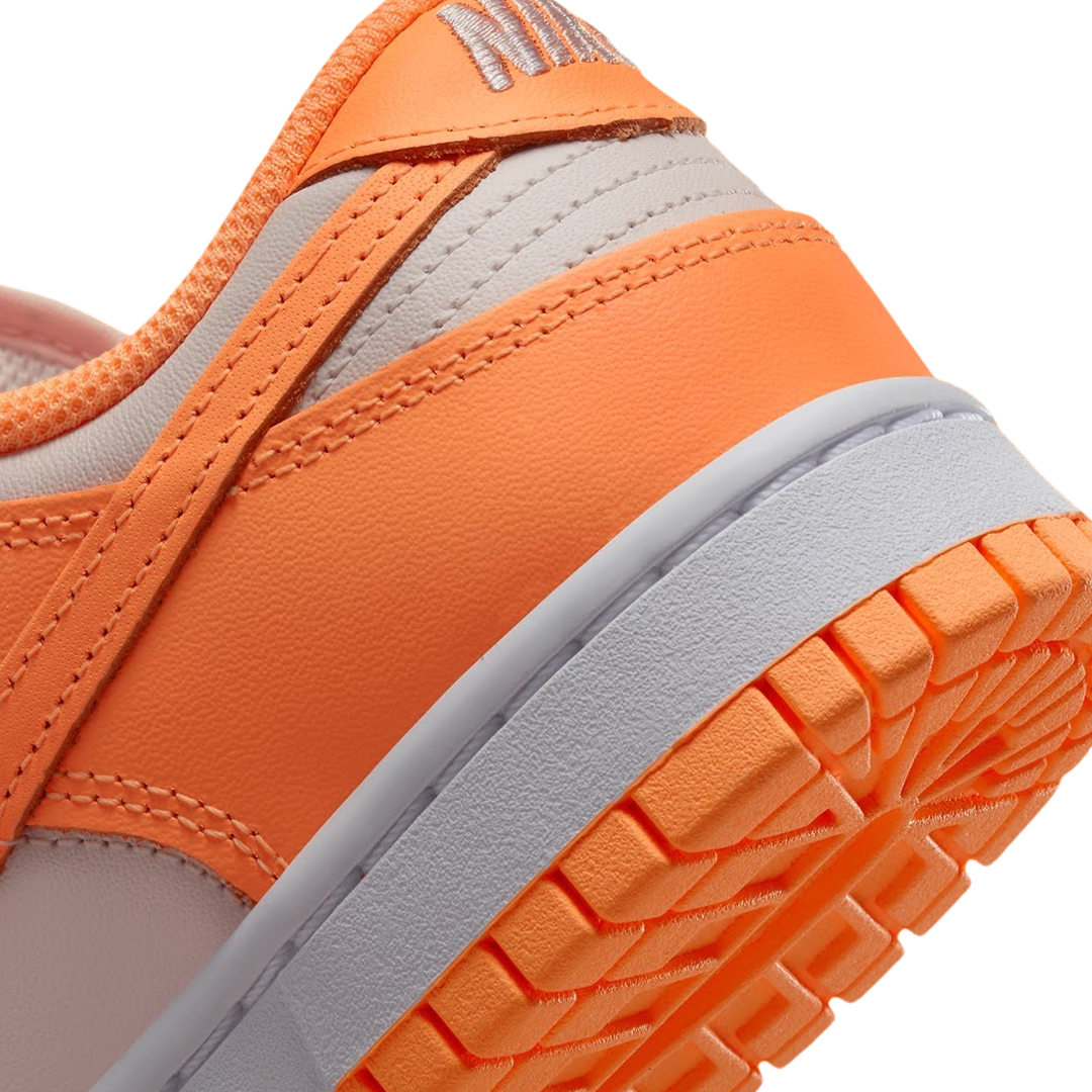 Nike Women's Dunk Low Sneakers - Peach Cream White Retro Basketball Shoes for Women | Casual Wear, Street Style & Gym Fashion