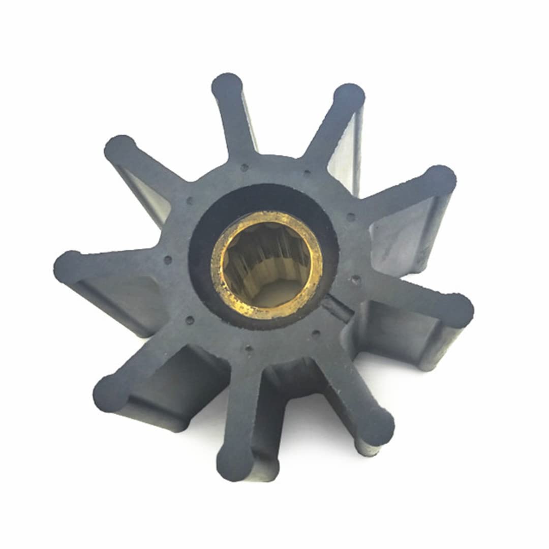 Jabsco 18789-0001 & 17240-0001 Replacement Flexible Impeller Kit - High Performance Sea Water Pump Impeller for Marine Boats, Yachts & Watercrafts